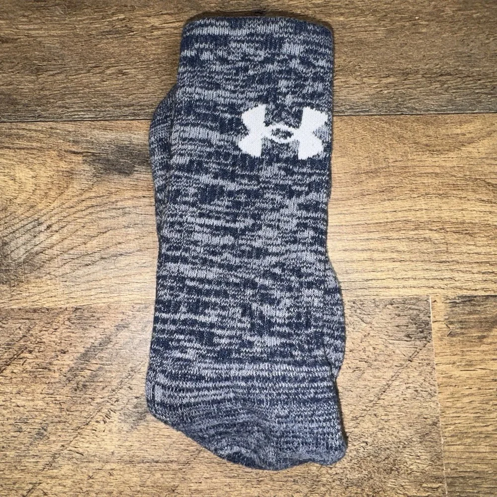 Under Armour Crew Socks Basketball Grey Size Large